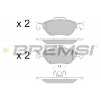 BP2872 BREMSI КомплеК т гальмівних колодок, дискове гальмо