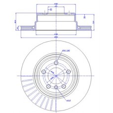 142.065 CAR Гальмівний диск