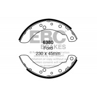 6380 EBC Brakes Комплект гальмівних колодок