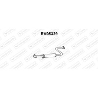 RV05329 VENEPORTE Предглушник вихлопних газів