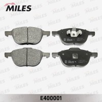 E400001 MILES Комплект гальмівних колодок дисковий гальм