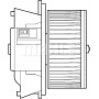 AB 107 000P MAHLE Вентилятор салону