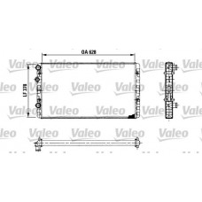 730955 VALEO Радіатор охолодження двигуна