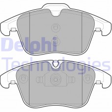LP2065 DELPHI Комплект гальмівних колодок дисковий гальм