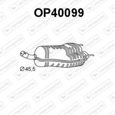 OP40099 VENEPORTE Глушник вихлопних газів кінцевий