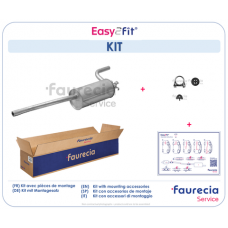 FS01002 Faurecia Глушник вихлопних газів кінцевий