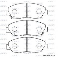 SN870P ADVICS Комплект гальмівних колодок дисковий гальм