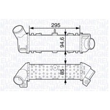 Интеркулер MAGNETI MARELLI 351319203260