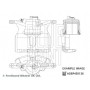 ADBP450136 BLUE PRINT Гальмівний супорт
