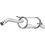 145-125 BOSAL Глушник вихлопних газів кінцевий