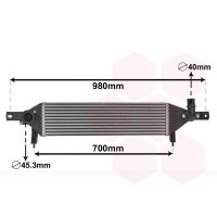 33004409 VAN WEZEL Интеркулер