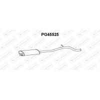 PG45525 VENEPORTE Предглушник вихлопних газів