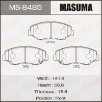 MS8485 MASUMA Колодки гальмівні