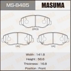 MS8485 MASUMA Колодки гальмівні