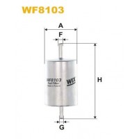 WF8103 WIX FILTERS Паливний фільтр