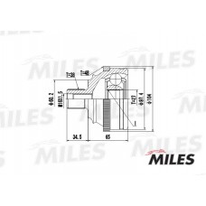 GA20529 MILES Шарнирный комплект, Привідний вал
