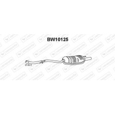 BW10125 VENEPORTE Глушник вихлопних газів кінцевий