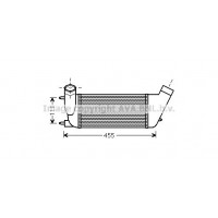 PEA4347 AVA QUALITY COOLING Интеркулер