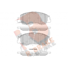 RB2340 R BRAKE Комплект гальмівних колодок дисковий гальм