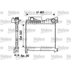 817736 VALEO Интеркулер