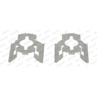 FBA619 FERODO Комплектуючі колодки дискового гальма