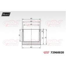 72960020 MAXTECH Поршень корпус скоби гальма