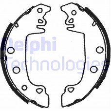 LS1721 DELPHI Комплект гальмівних колодок