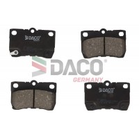 322015 DACO Germany Комплект гальмівних колодок дисковий гальм