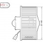 DEA10054 DENSO Вентилятор салону