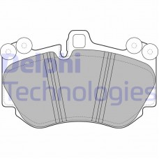 LP2116 DELPHI Комплект гальмівних колодок дисковий гальм