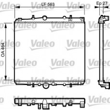 732945 VALEO Радіатор охолодження двигуна