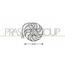 AD016F001 PRASCO Вентилятор охолодження двигуна