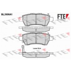 BL2606A1 FTE КомплеК т гальмівних колодок, дискове гальмо