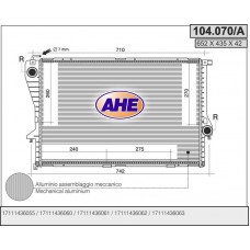 104.070/A AHE Радіатор охолодження двигуна