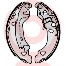 S 23 513 BREMBO Комплект гальмівних колодок