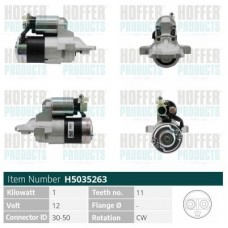 H5035263 HOFFER Стартер
