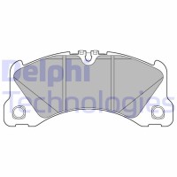 LP3612 DELPHI Комплект гальмівних колодок дисковий гальм