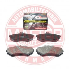 K6029572 MASTER-SPORT GERMANY Комплект гальмівних колодок дисковий гальм