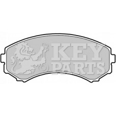 KBP1757 KEY PARTS КомплеК т гальмівних колодок, дискове гальмо