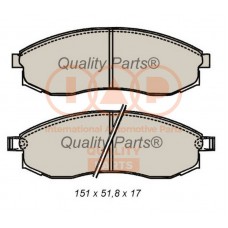 704-13099 IAP QUALITY PARTS Комплект гальмівних колодок дисковий гальм