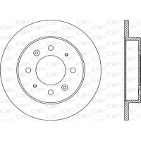 BDA2047.10 OPEN PARTS Гальмівний диск