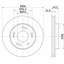 ND3010K NISSHINBO Гальмівні диски