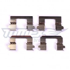 TX 43-48 TOMEX Brakes Комплектуючі колодки дискового гальма