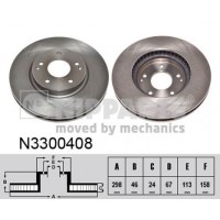 N3300408 NIPPARTS Гальмівний диск