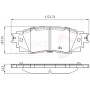 ADB02430 COMLINE Комплект гальмівних колодок дисковий гальм