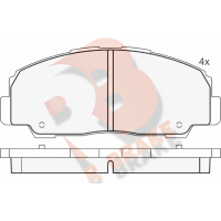 RB1022 R BRAKE Комплект гальмівних колодок дисковий гальм