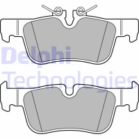 LP2719 DELPHI КомплеК т гальмівних колодок, дискове гальмо