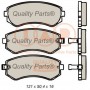 704-13032 IAP QUALITY PARTS КомплеК т гальмівних колодок, дискове гальмо