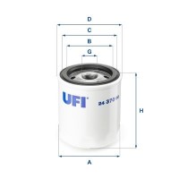 24.370.00 UFI Паливний фільтр