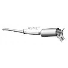 01.048 ASMET Глушник вихлопних газів кінцевий
